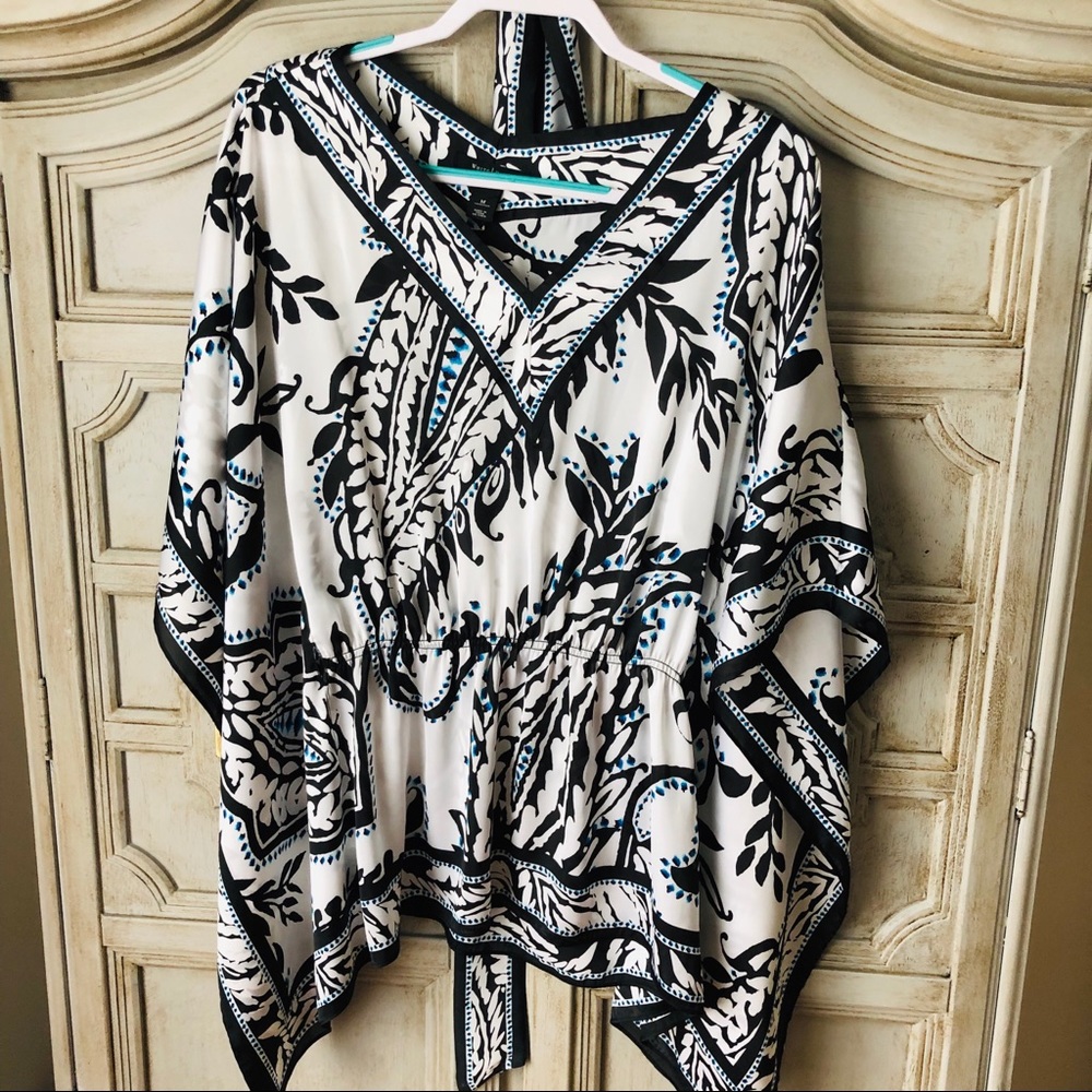 White House Black Market Caftan Style Tunic